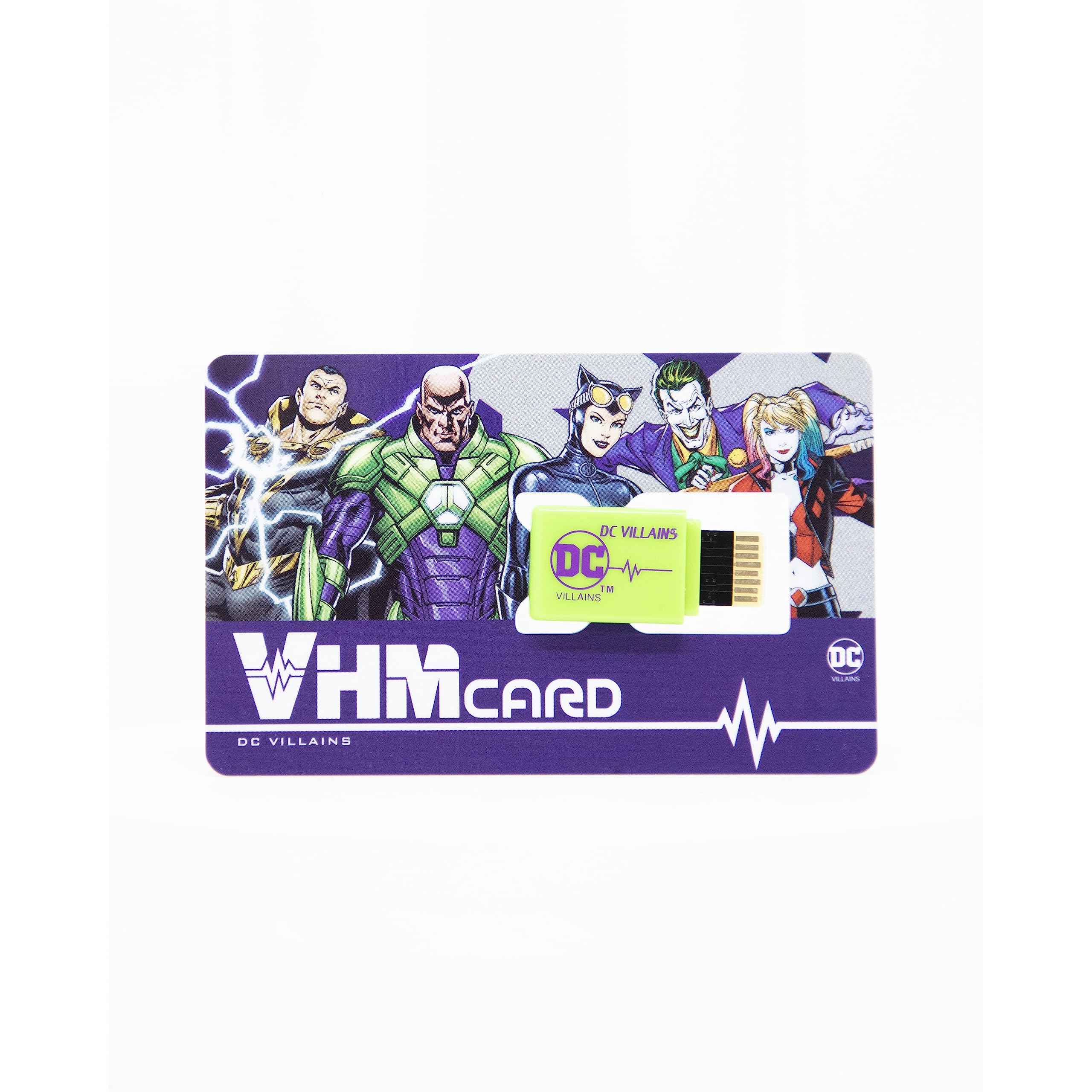 Lot de 2 cartes mémoire DC Personnages Vital Hero de Bandai