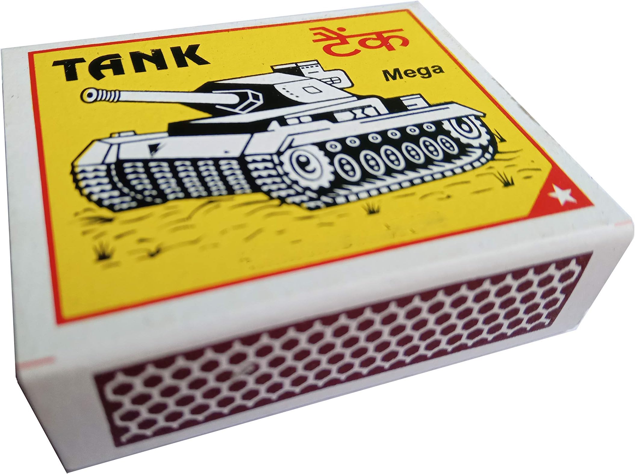 Tenk Wood Safety Match Sticks Box, 550 Sticks- Pack of 10