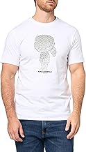 Karl Lagerfeld Mens Pullover Short Sleeve Character T-Shirt