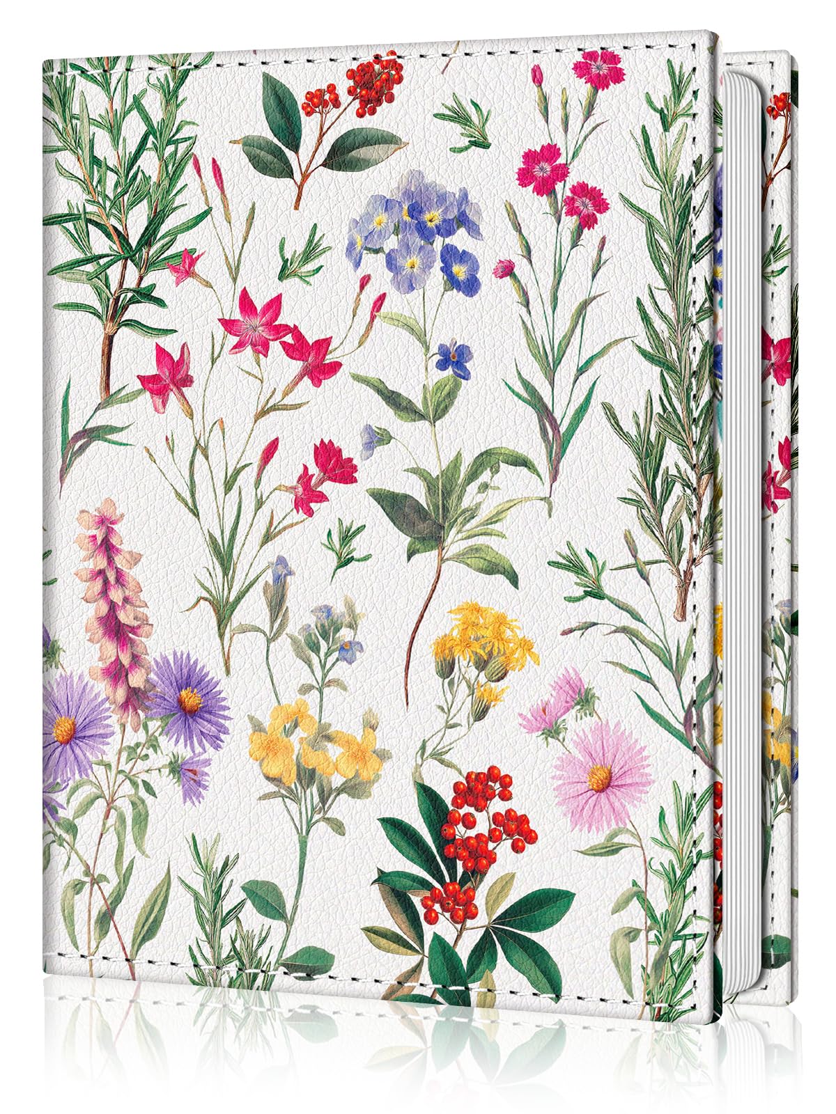 Photo Album 4x6, 56 Pockets Small Picture Book Wildflower Floral