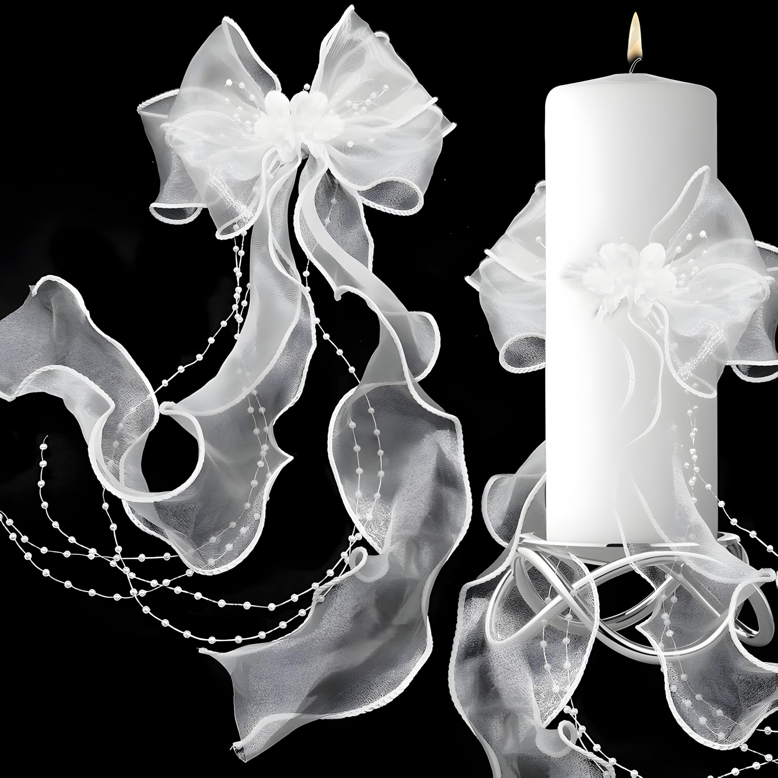 Tropfschutz Kommunionkerze,Kerzen Tropfschutz Kommunion 4-9cm,Tropfschutz Taufkerzen,Kerzentropfschutz Tropfschutz,Tropfenfänger für Kerzen mit Schleife,für Taufkerze Kommunionkerze Hochzeitkerze