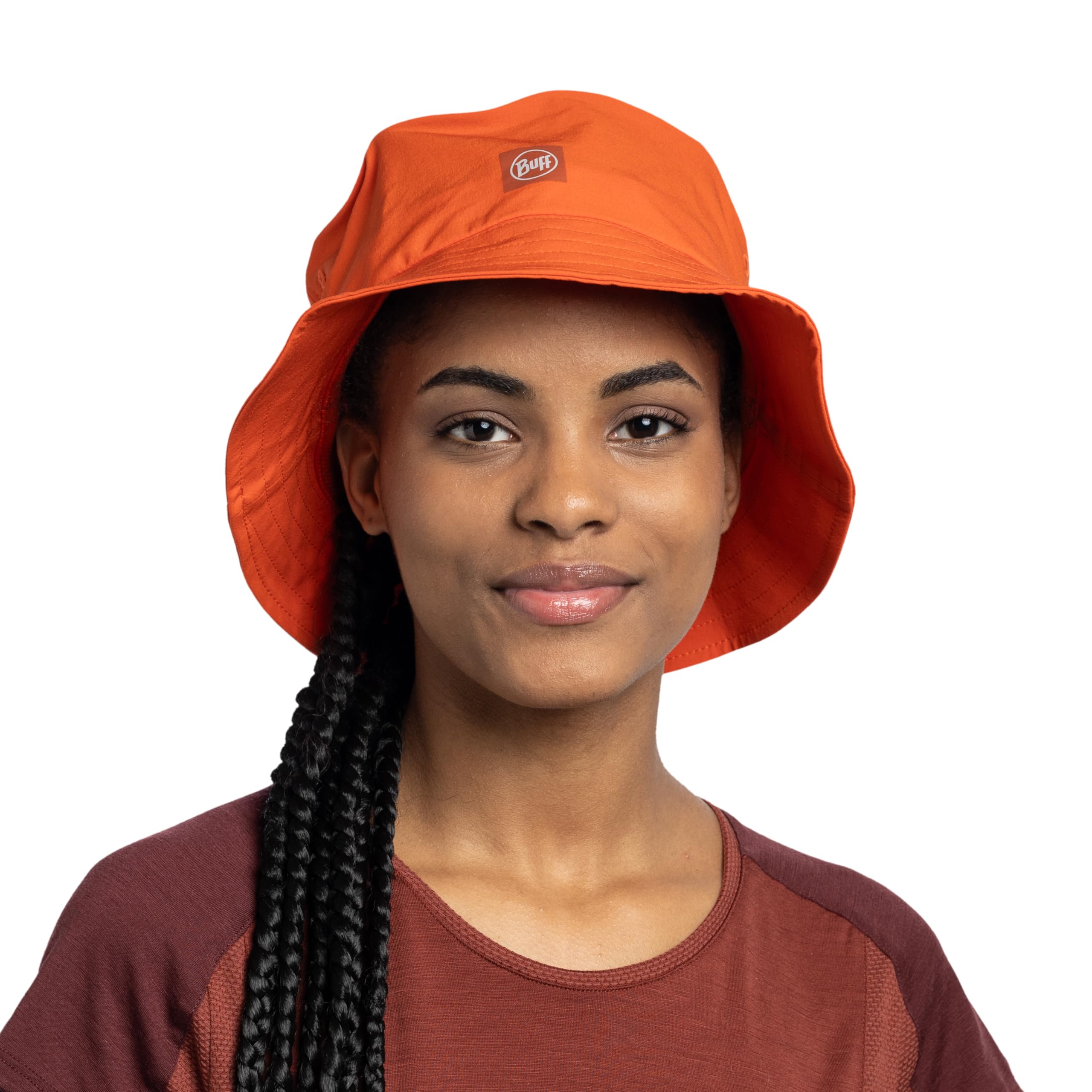 BUFF® Czapka z daszkiem Adventure Bucket Hat Caps, rouge, L