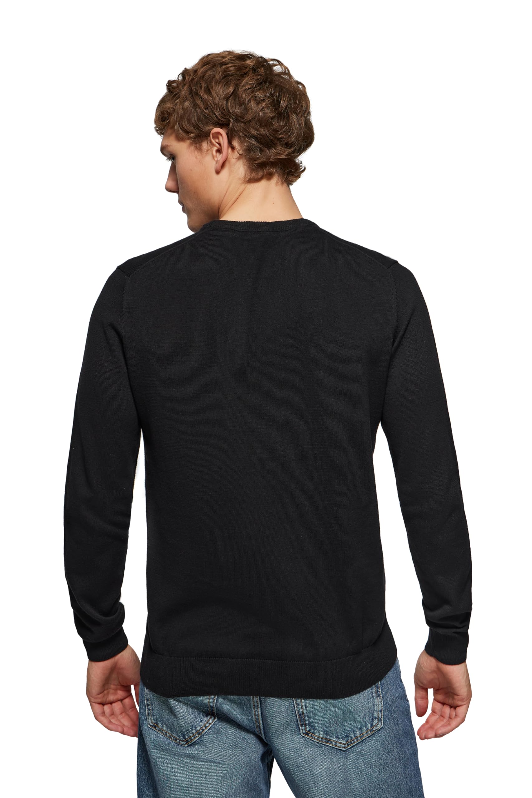 Polo Club Maglione Manica Lunga Uomo Maglioni Girocollo Crew Neck Pullover 100% Cotone