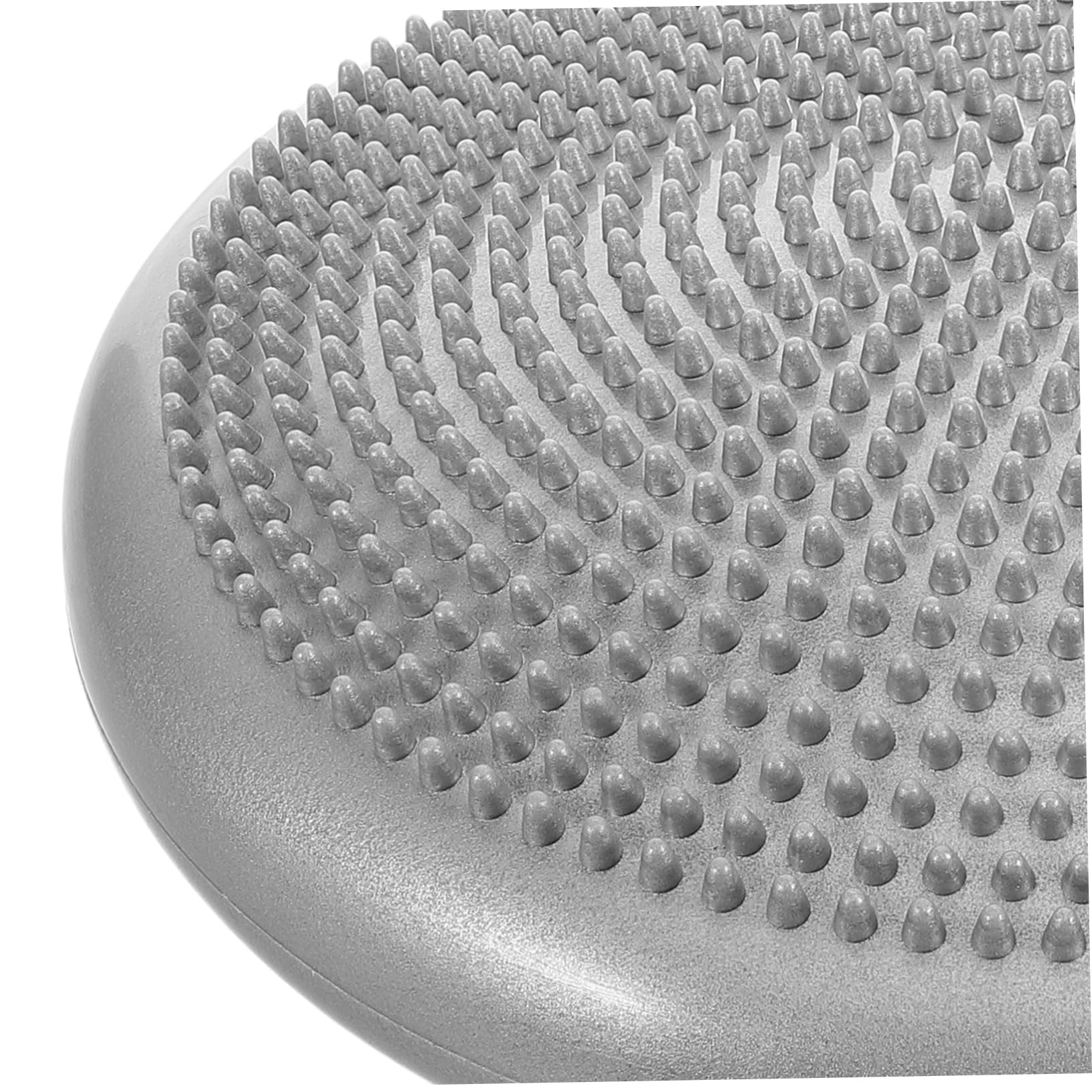 Milisten 2pièces Chaise De Yoga Base Exercice Ballon Équilibre Tapis Gonflable Pour Fitness Stable Coussin Rond Pour Maison Bureau