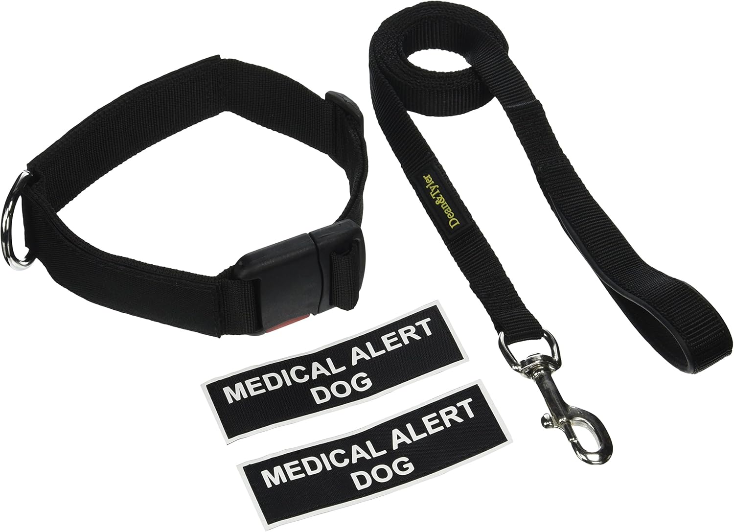 Dean & Tyler Medical Alert Dog 21 by 26Inch Patch Collar
