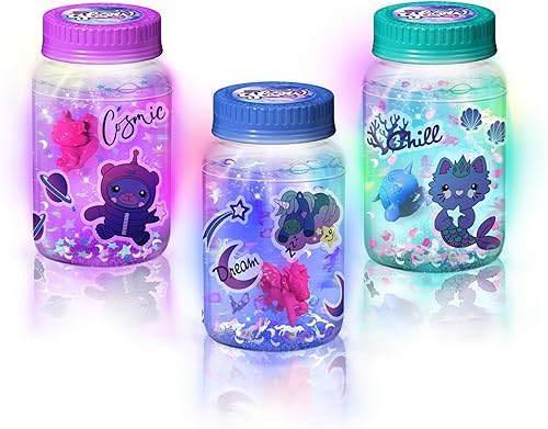 Miniatura 4 de Canal Toys 255007 - Kit de tarros mágicos So Glow DIY (paquete de 3), multicolor