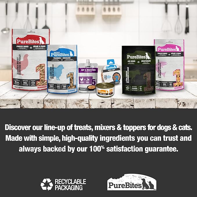 PureBites 100% Pollo Pate Gato 2.5oz lata 12 unidades miniatura 7