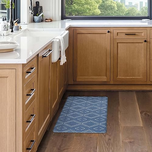 Miniatura 8 de Lucky Brand Alfombrilla de bienestar estampada  Tapete de cocina acolchado cómodo  Fácil de limpiar  Antifatiga y antideslizante  0.472 in San Luis