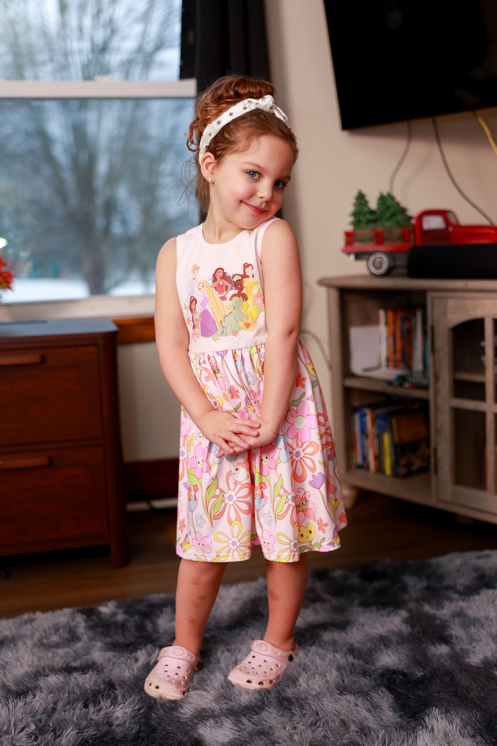 Disney Prinzessin Frozen Elsa Minnie Mouse Ärmelloses Baby Sommerkleid