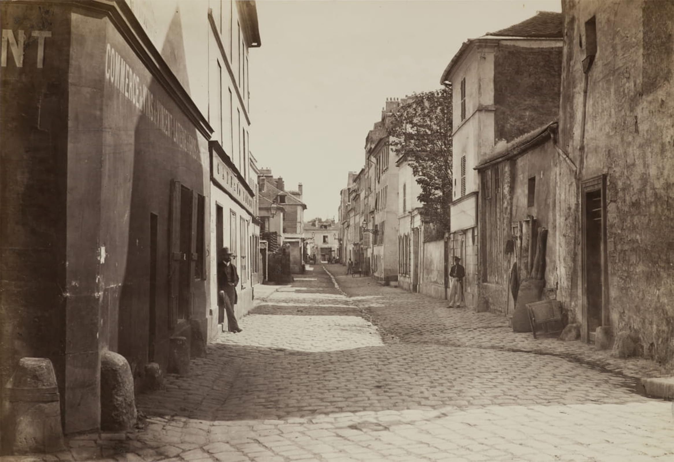ARTXLXXBN Famous Painting Art Wall Decor Abstract Art Picture Rue De Lourcine by Charles Marville Animal Pictures for Home Decor 60x90cm
