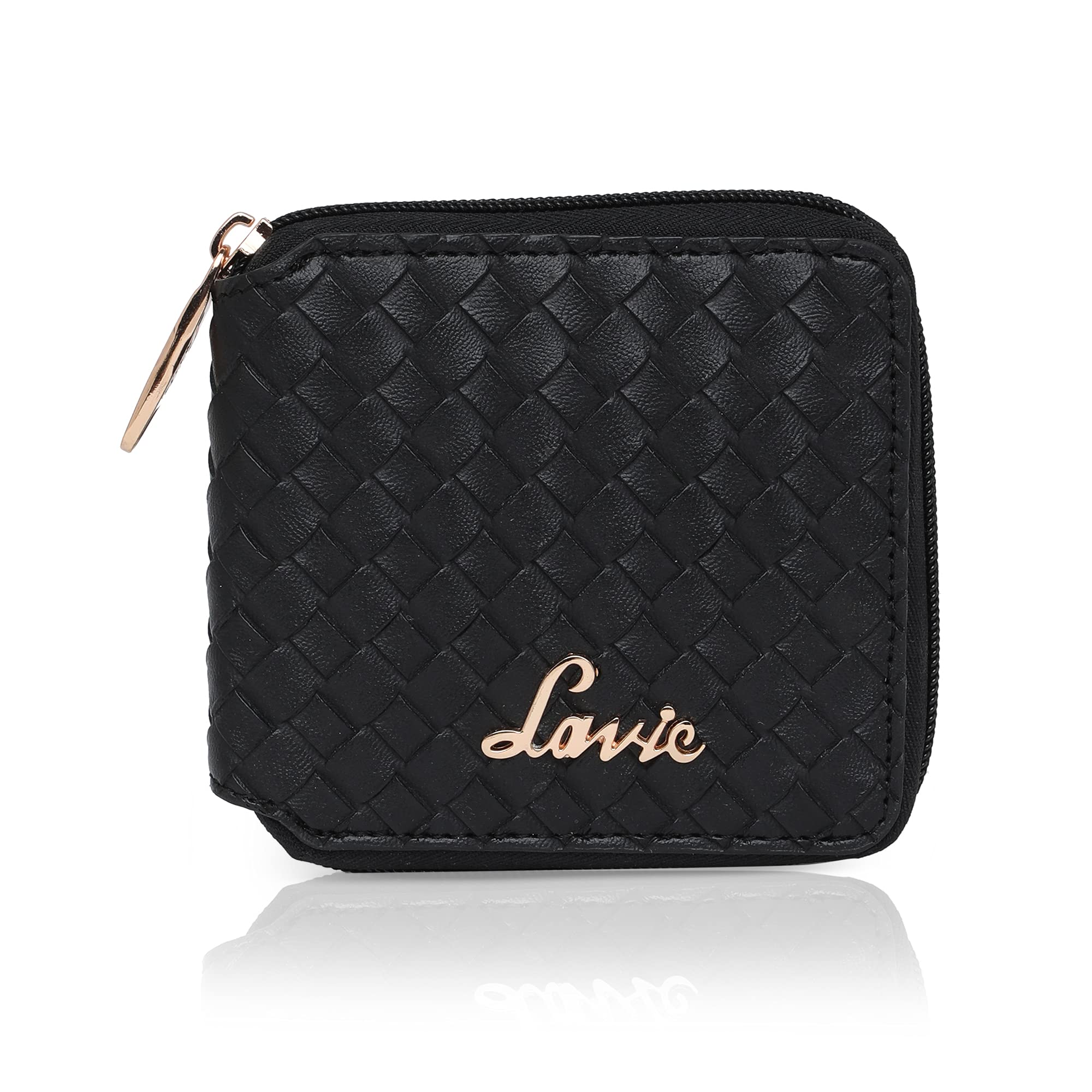 Lavie Women's Sacy Wallet | Ladies Stylish Purse Bag | Zip Around Wallet | Gift for Women | Rakhi Gift for Sister