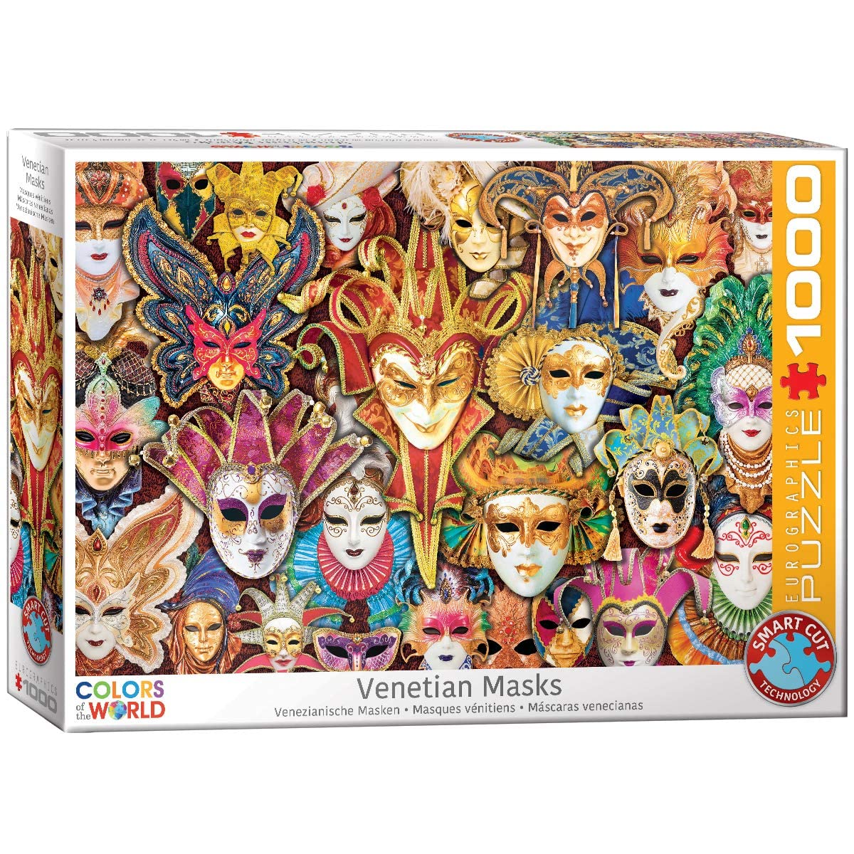 EuroGraphics Venetian Mask 1000-Piece Puzzle