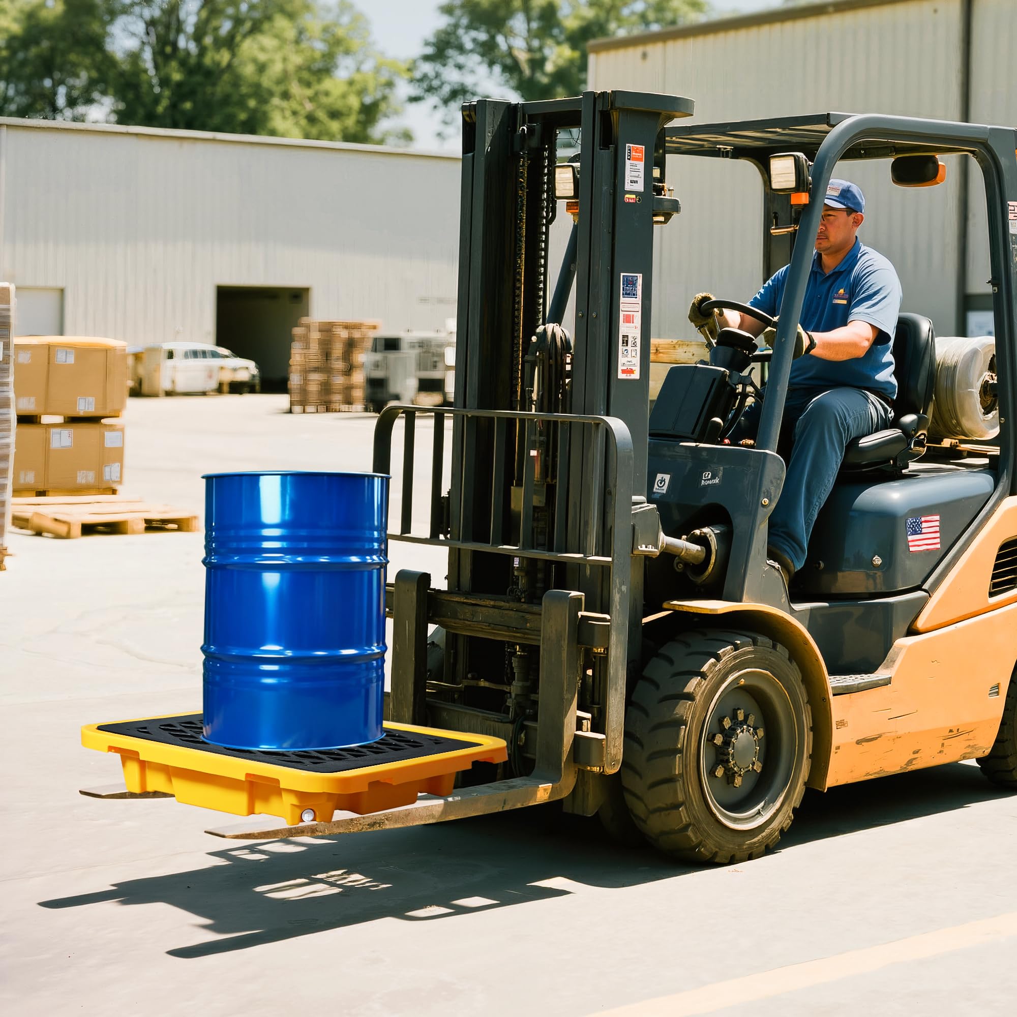 Spill Containment Pallet - Leakproof & Durable -7 Spill Containment Pallet - Leakproof & Durable -7