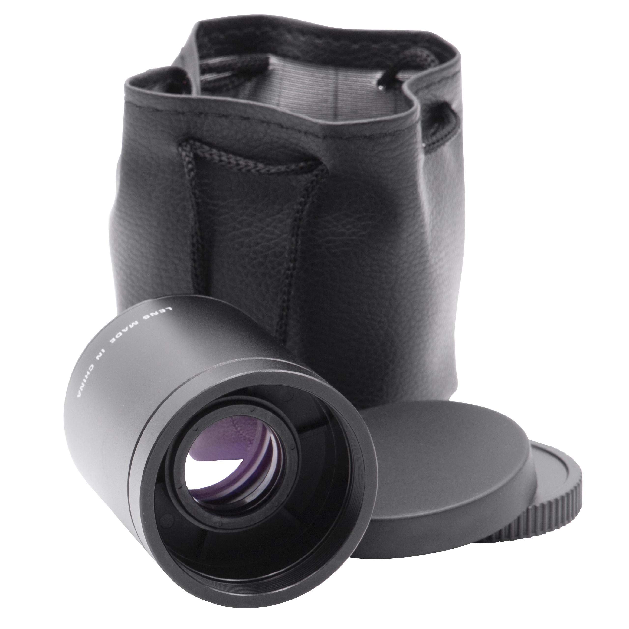 vhbw Téléconvertisseur 2X pour objectifs T2, T-Mount pour Appareil Photo, Reflex numérique, par ex. Compatible avec Canon et Plus