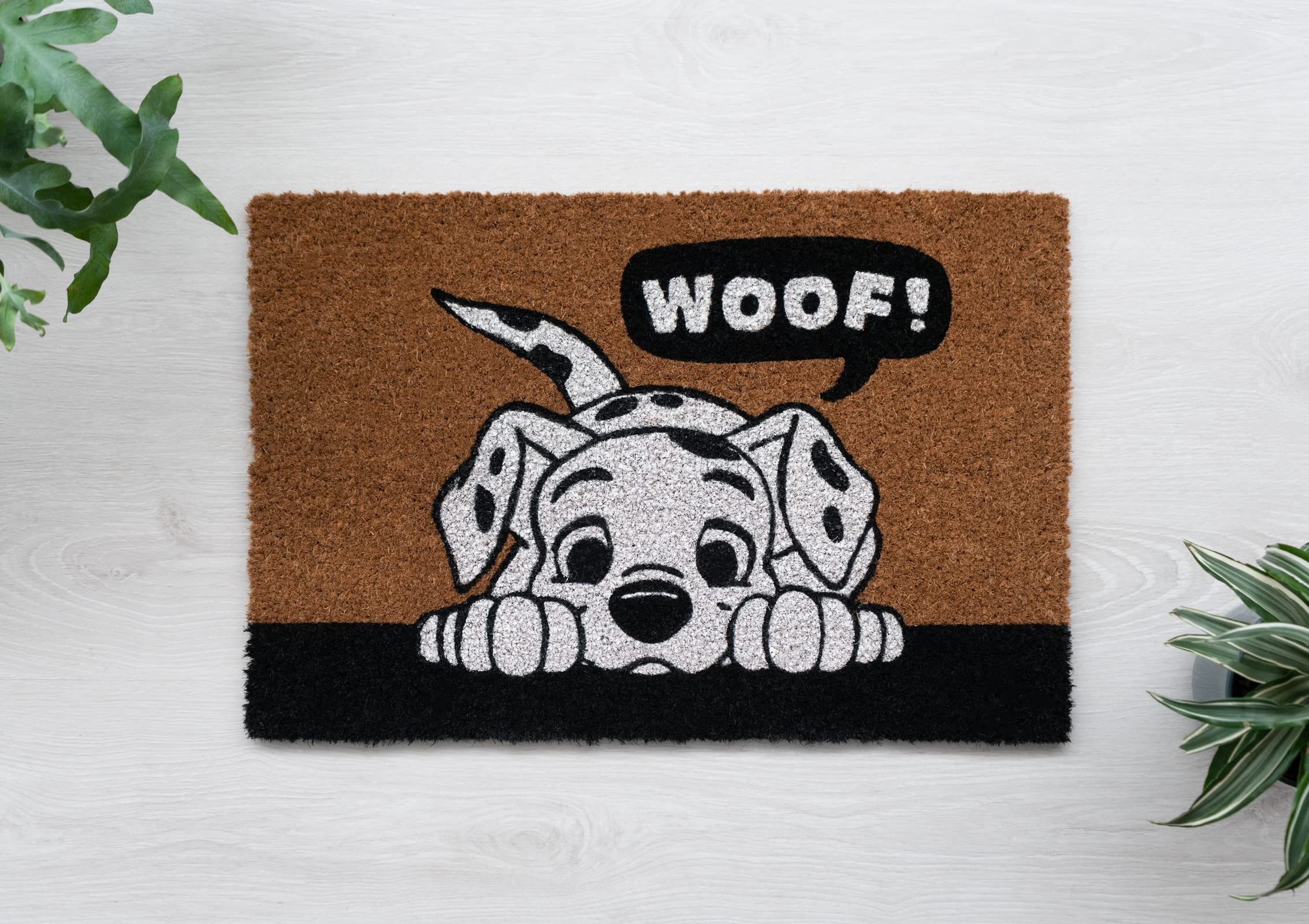 Zerbino in fibra di cocco con Please wipe your paws / Zerbino