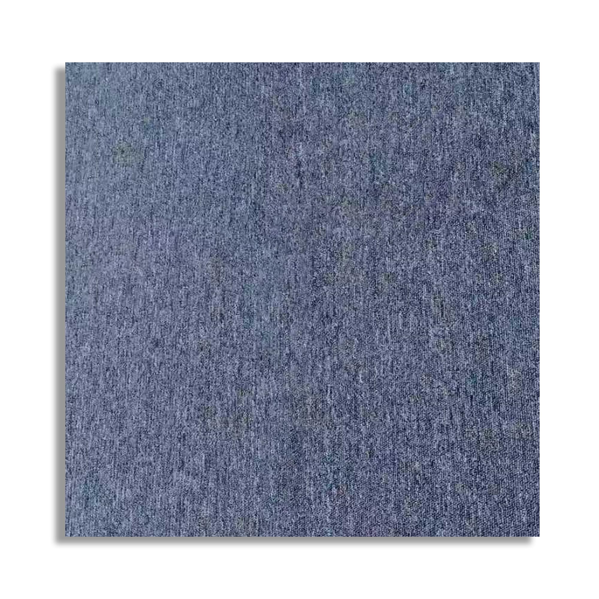Tuiles de tapis bleu COZYBRITE 50x50 cm pour sol de bureau et maison