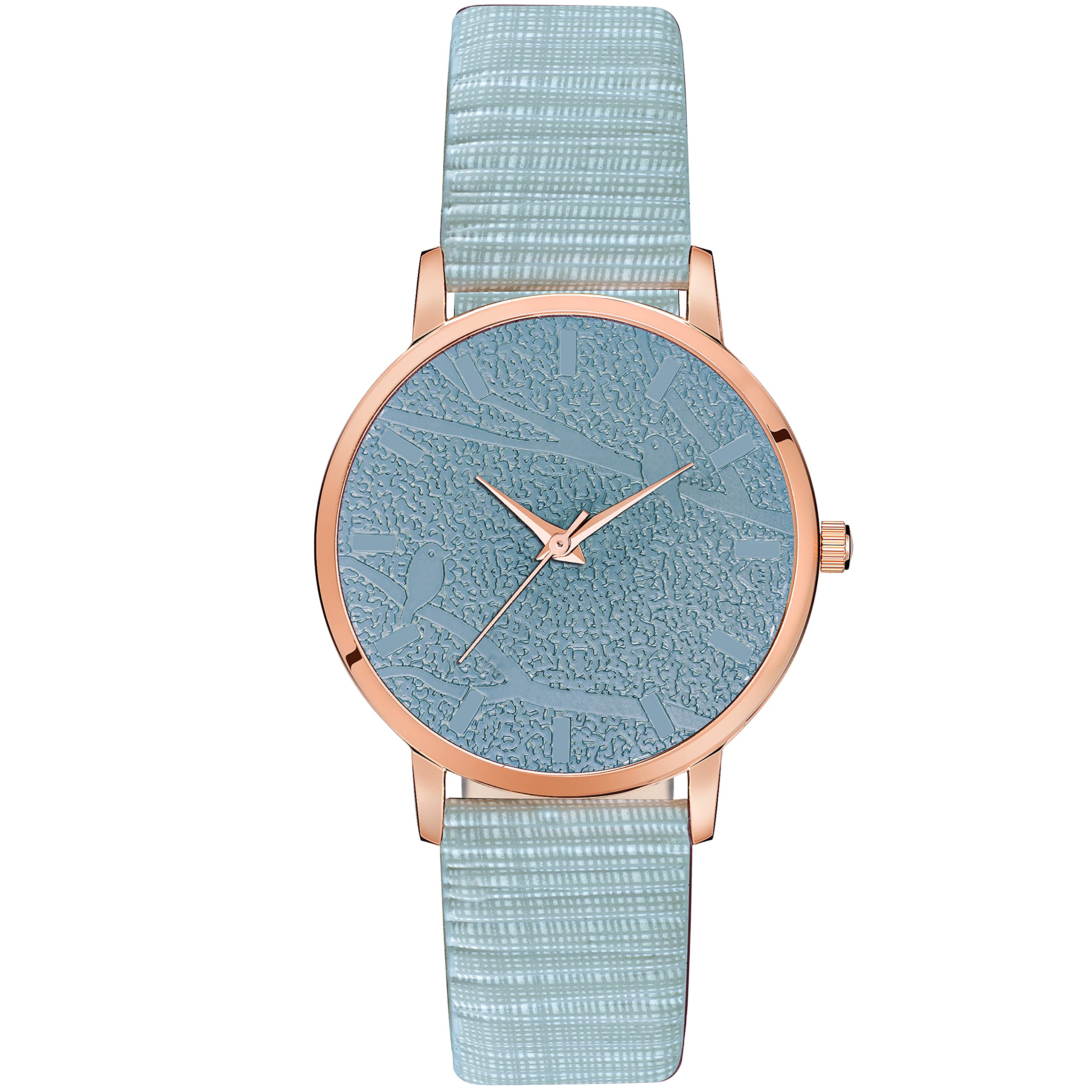 CLOUDWOOD Analog Wrist Watch for Womens and Girls (Sky Blue Dial Sky Blue Coloured Strap) (B0B2JYVZ2Z) Amazon Price History, Amazon Price Tracker