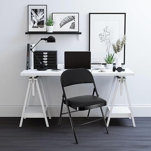 Miniatura 2 de Elama ELM-J0 Sillas Plegables, Negro1