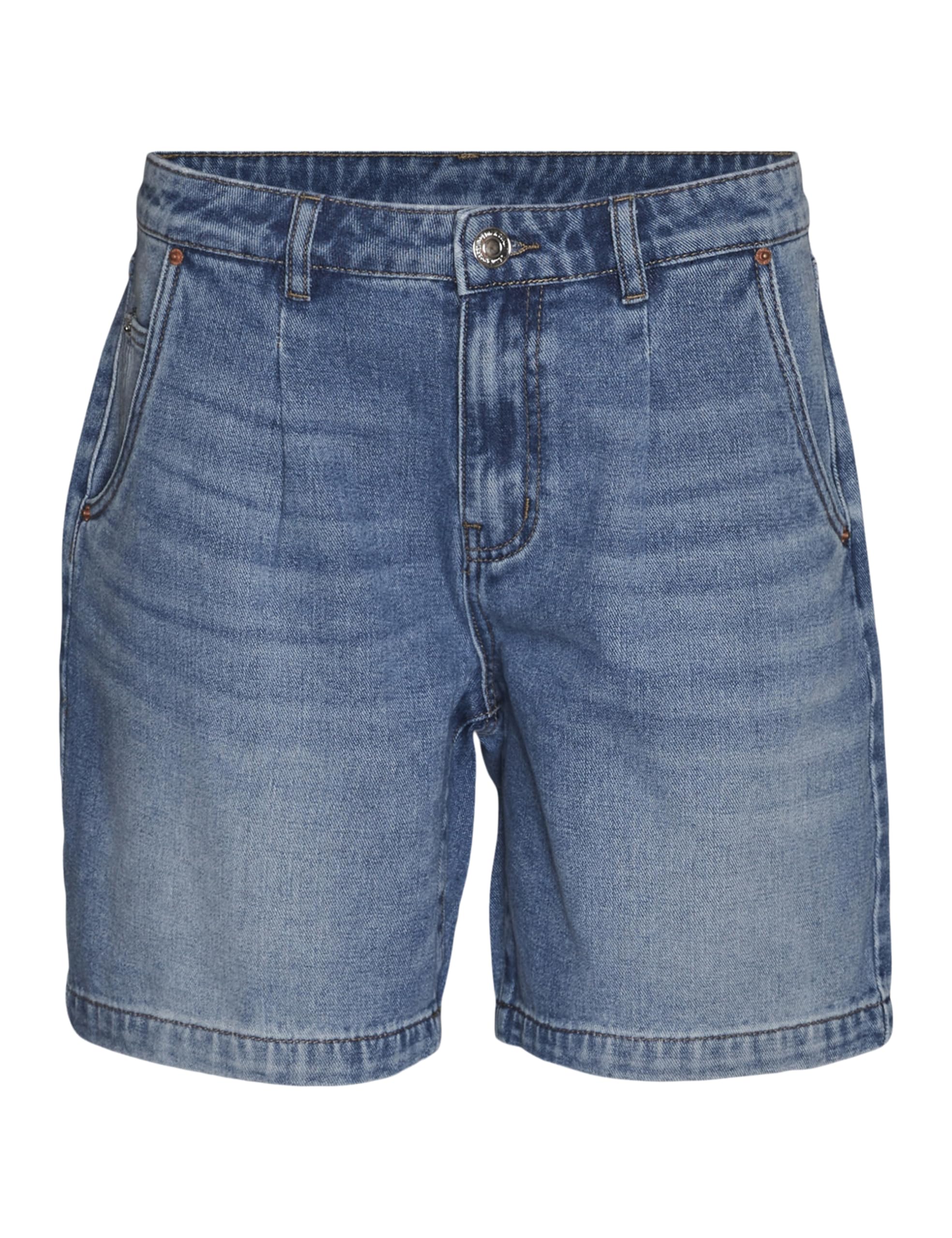VERO MODA Women's Shorts, Light Blue (Light Blue Denim), XS