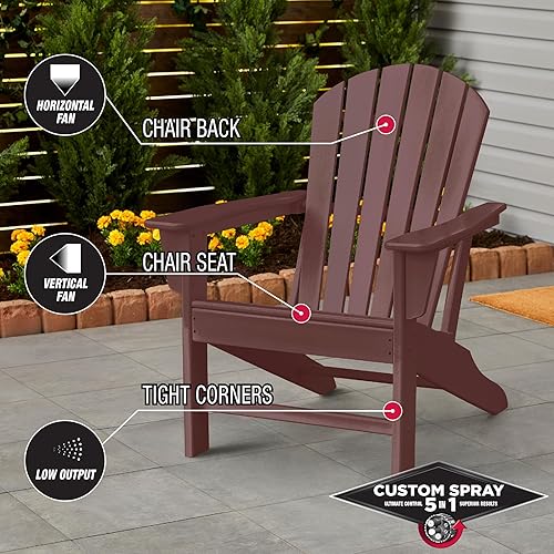 Miniatura 5 de Rust-Oleum 376877 - Pintura en aerosol 5 en 1 personalizada para prevención del óxido, 12 onzas, marrón castaño satinado