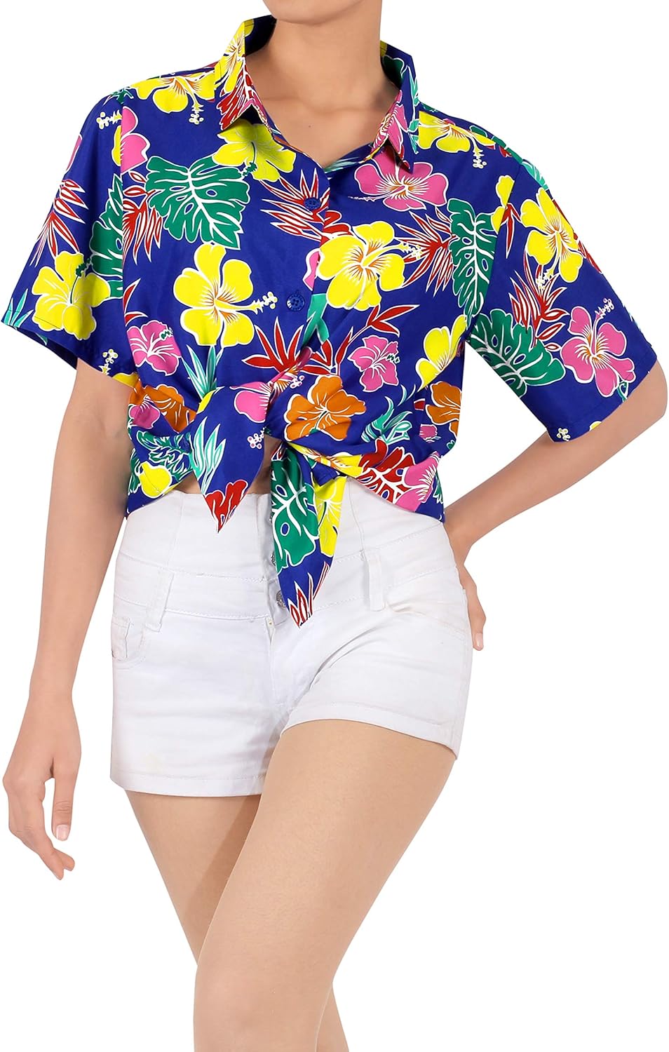 Women's plus size hawaiian tops Clearance