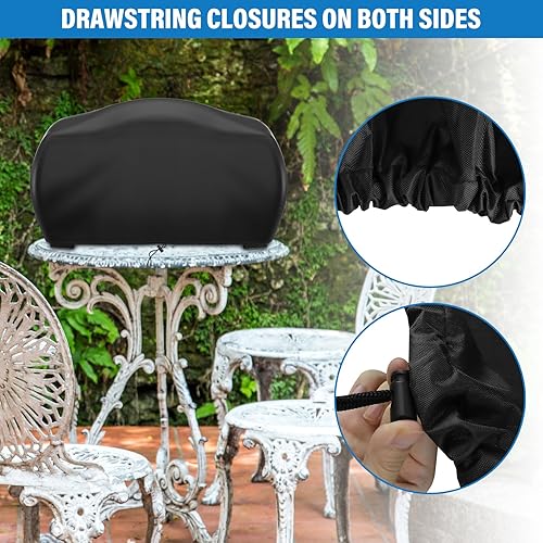 Miniatura 6 de Funda para parrilla Ninja Woodfire (OG701), accesorios para parrilla de barbacoa al aire libre, impermeable a prueba de polvo 420D Oxford, 2