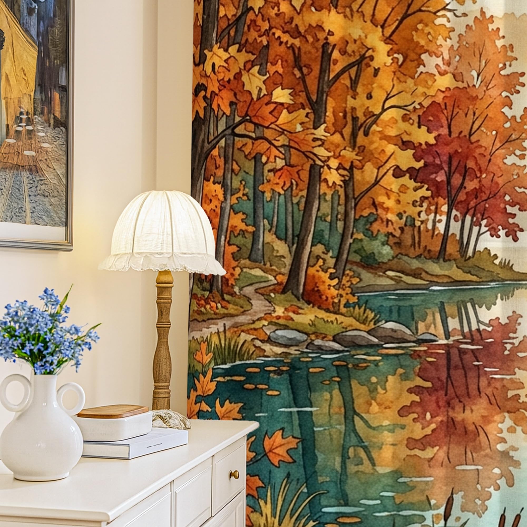 Rideaux occultants décor nature pour créer un cocon zen dans la maison