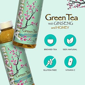 Amazon.com : Arizona Green Tea with Ginseng and Honey - 16