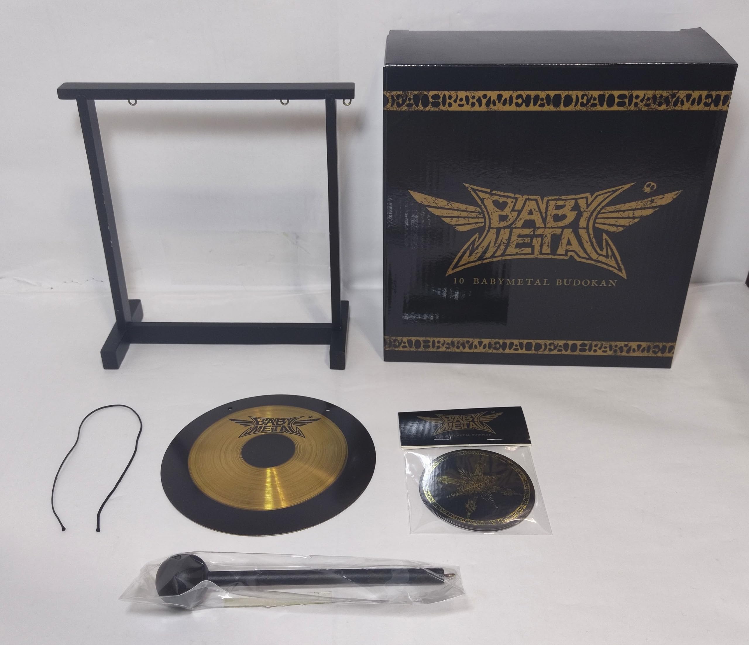 Amazon | BABY METAL 10 BUDOKAN WORLD PREMIERE MINI GONG＆STICKER 
