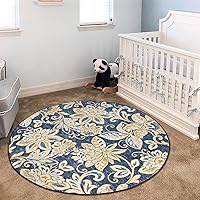 Vista 152 de Vintage Bohemian Entry Rug, 2x3 Small Entryway Rug Boho Kitchen Rugs Non-Slip Washable Indoor Door Mat, Distressed Floral Soft Accent Throw Rugs for