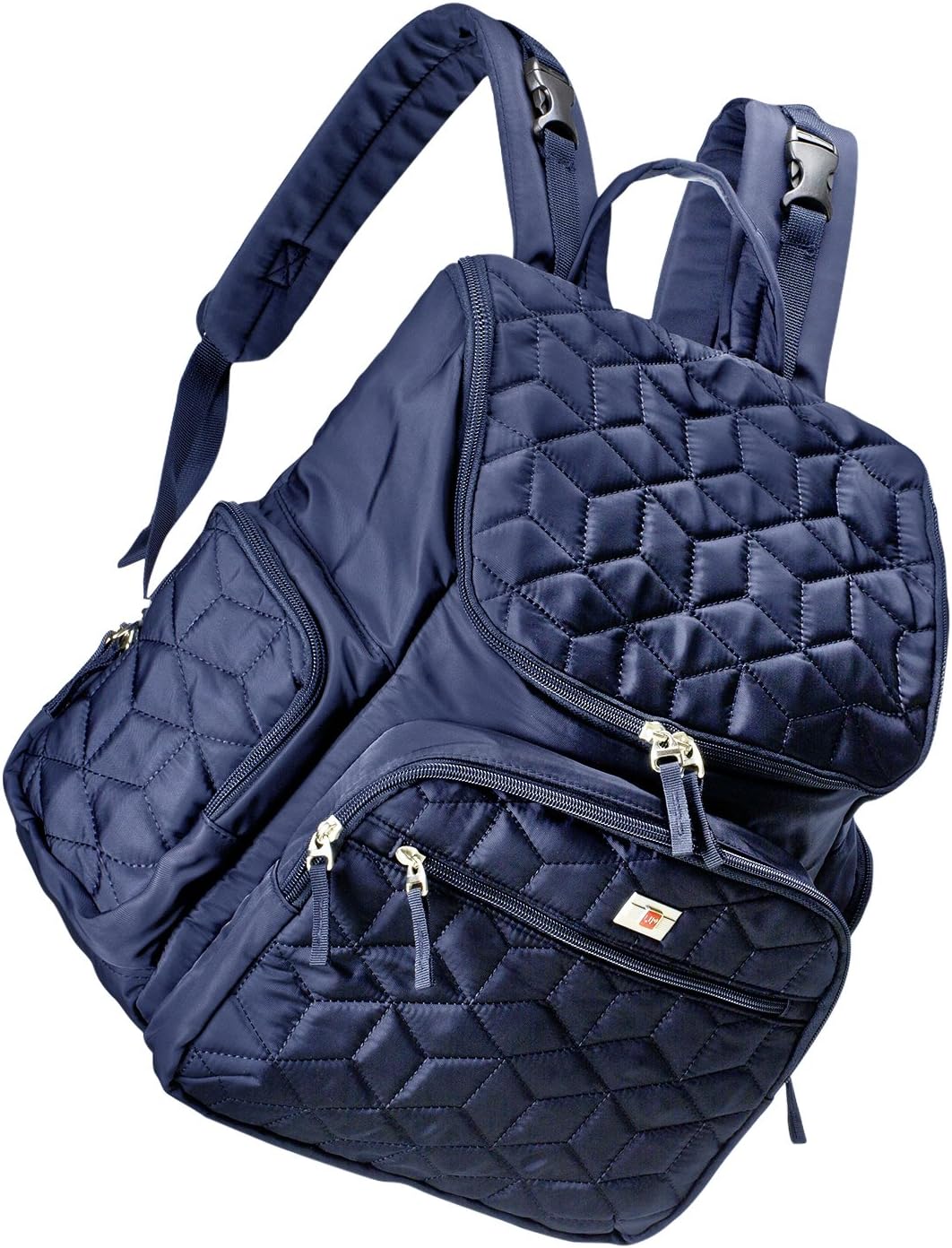 AROHA Baby Backpack Diaper Bag for Women Men with Insulated Pouch and Changing Pad for Mommy and Dad (Blue)