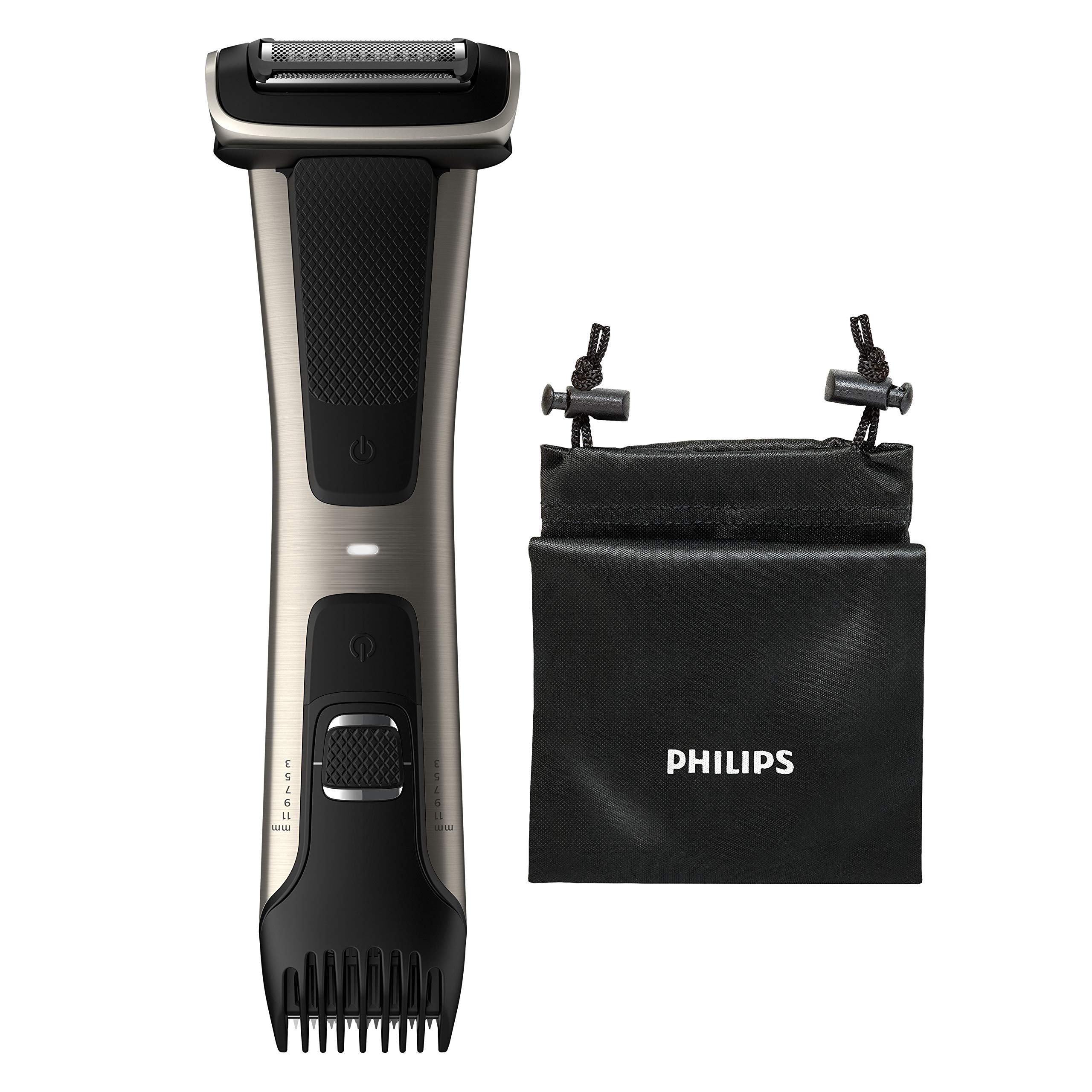 PHILIPS Body Groomer, Series 7000 Showerproof, Ultimate Trimmer to