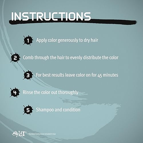 Miniatura 30 de Splat Rebellious Colors Kit para colorear el cabello, Berry Blast