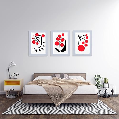 Miniatura 5 de Juego de arte de lienzo para pared, pintura al óleo abstracta minimalismo, fotos modernas, pósteres para decoración de pared del hogar