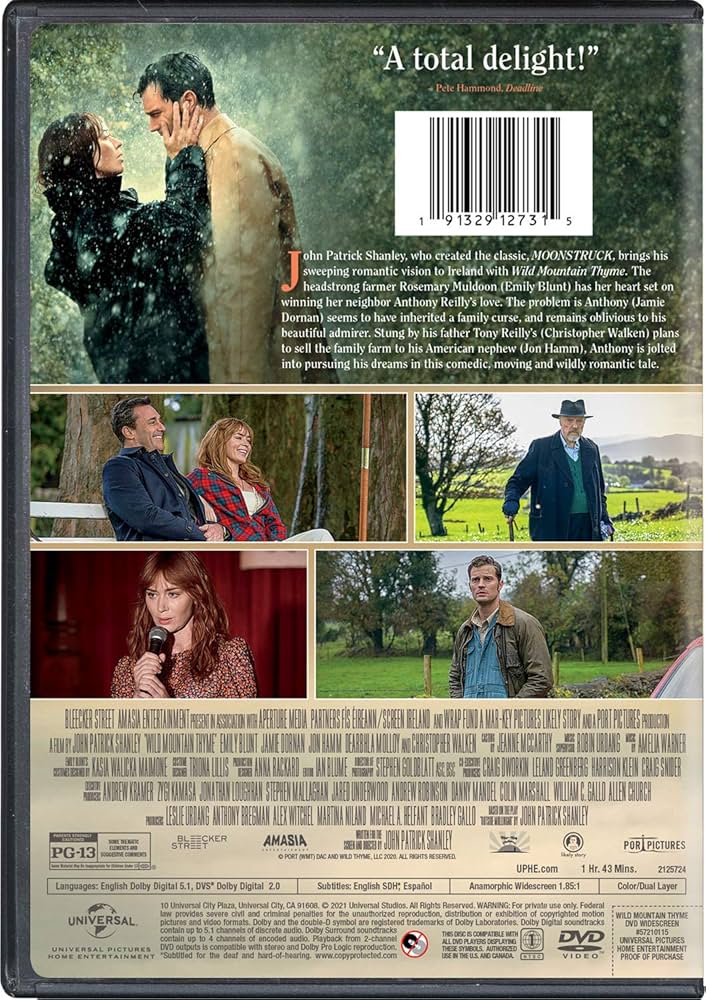 (未使用･未開封品)Wild Mountain Thyme [DVD] Wild Mountain Thyme [DVD] NEW | eBay