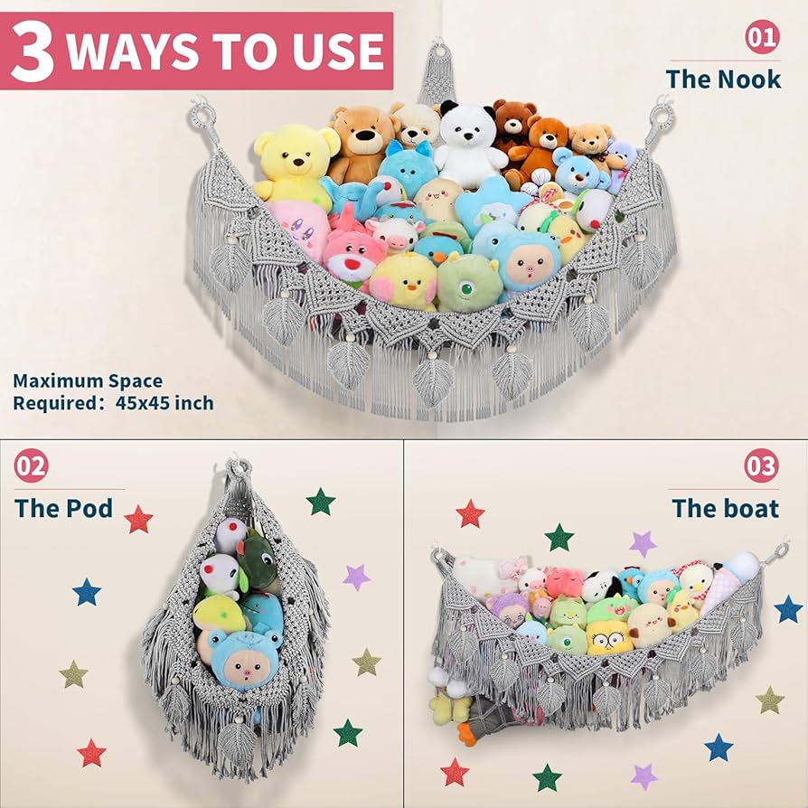 置物 hamham2L 置物 hamham2L Amazon.com: Stuffed Animal Hammock Corner - 56