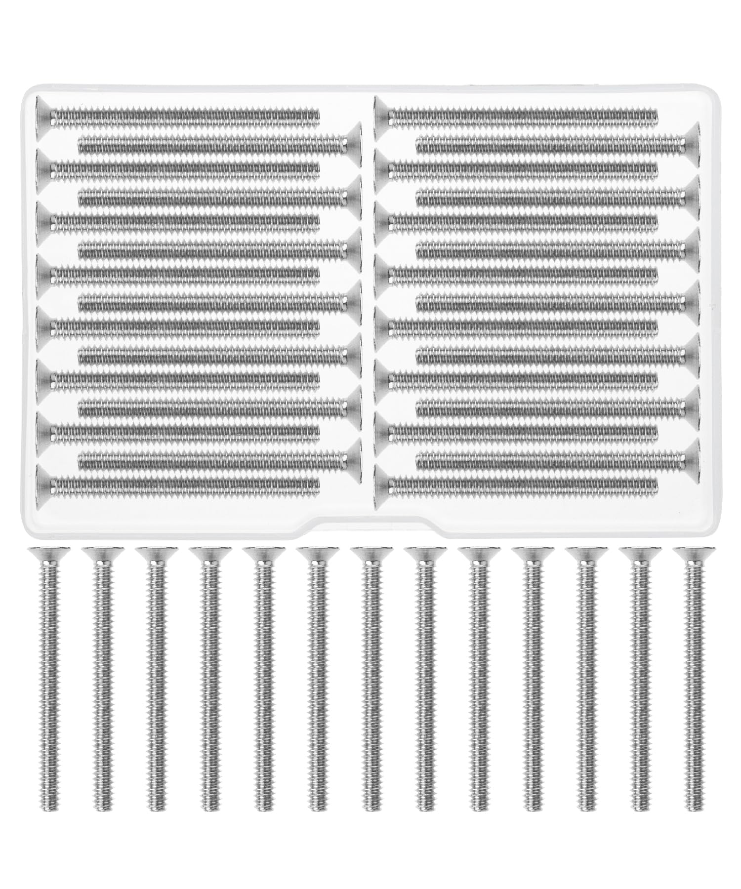 Bates- Wall Plate Screws, 6-32 x 1.5, 30 pcs, Long Screws, 6-32 Screws