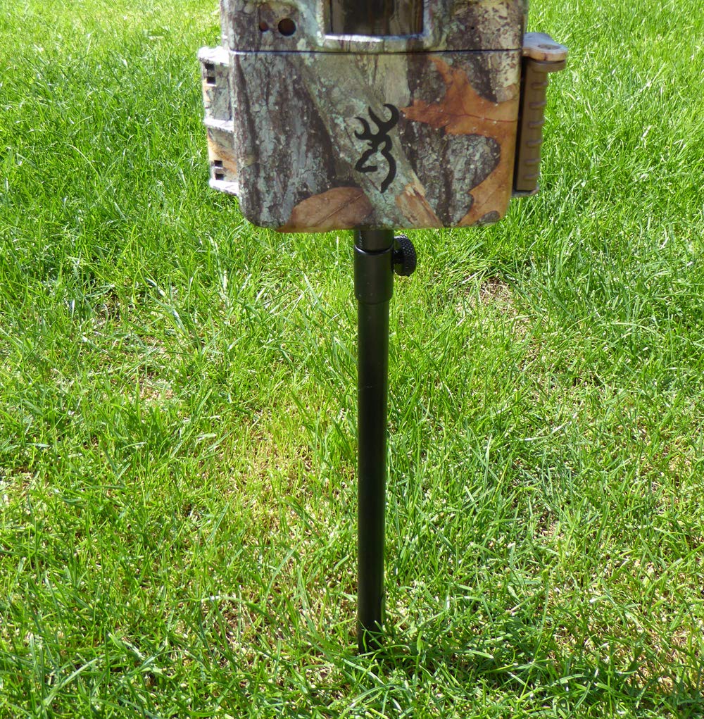 Trail Camera adjustable ground spike