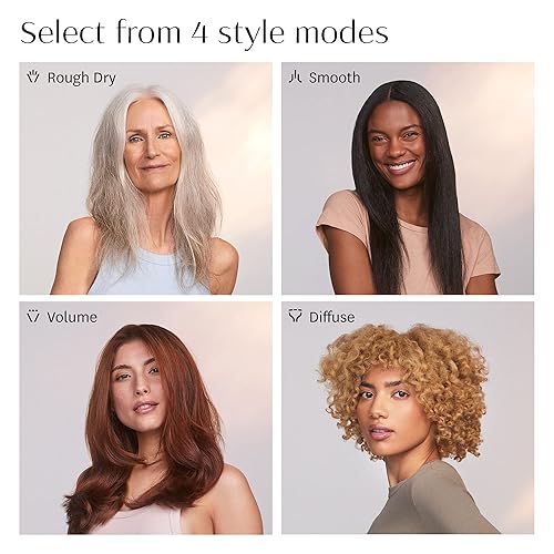 Miniatura 4 de T3 Featherweight StyleMax - Secador de pelo iónico profesional con automatización de calor personalizada y 4 accesorios, secado rápido, ligero con 5