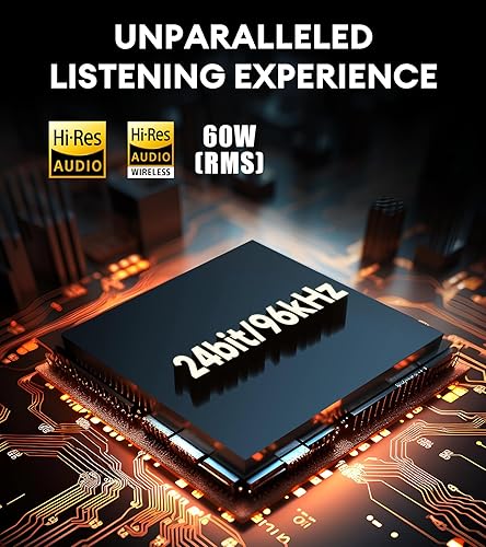 Miniatura 2 de Edifier Altavoz inalámbrico de mesa D32, audio de alta resolución, LDAC, ALAC, 60 W (RMS), arquitectura acústica 2.1, tiempo de reproducción de 11