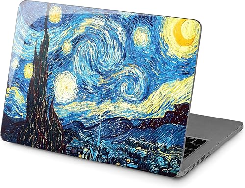 Miniatura 7 de Funda rígida compatible con MacBook Pro 16 14 M3 M2 2023 M1 Pro 13 2022 Air 13 2021 Retina 2020 Mac 11 12 ilustraciones cubierta protectora para