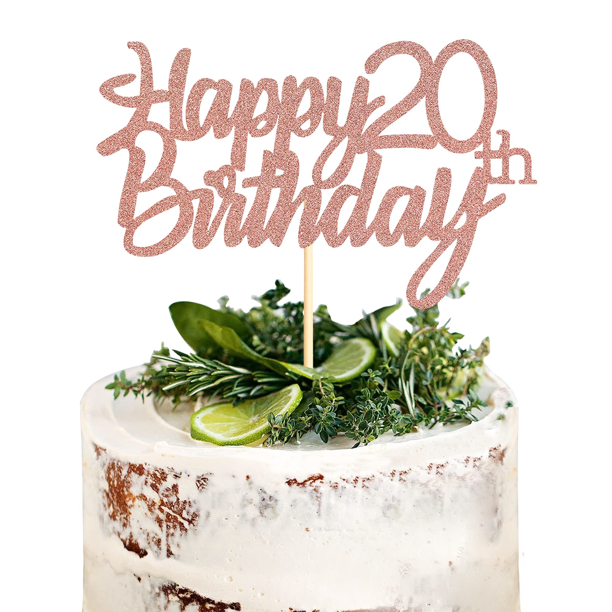 Decorazione Torta Compleanno Sumerk Decorazioni Per Torte Glitterate Per 80° Compleanno 80° Compleanno 80° Decorazione Per Torta Di Compleanno, Decorazione Per Torte, Confezione Da 1 Glitter Commestibili Per Torte