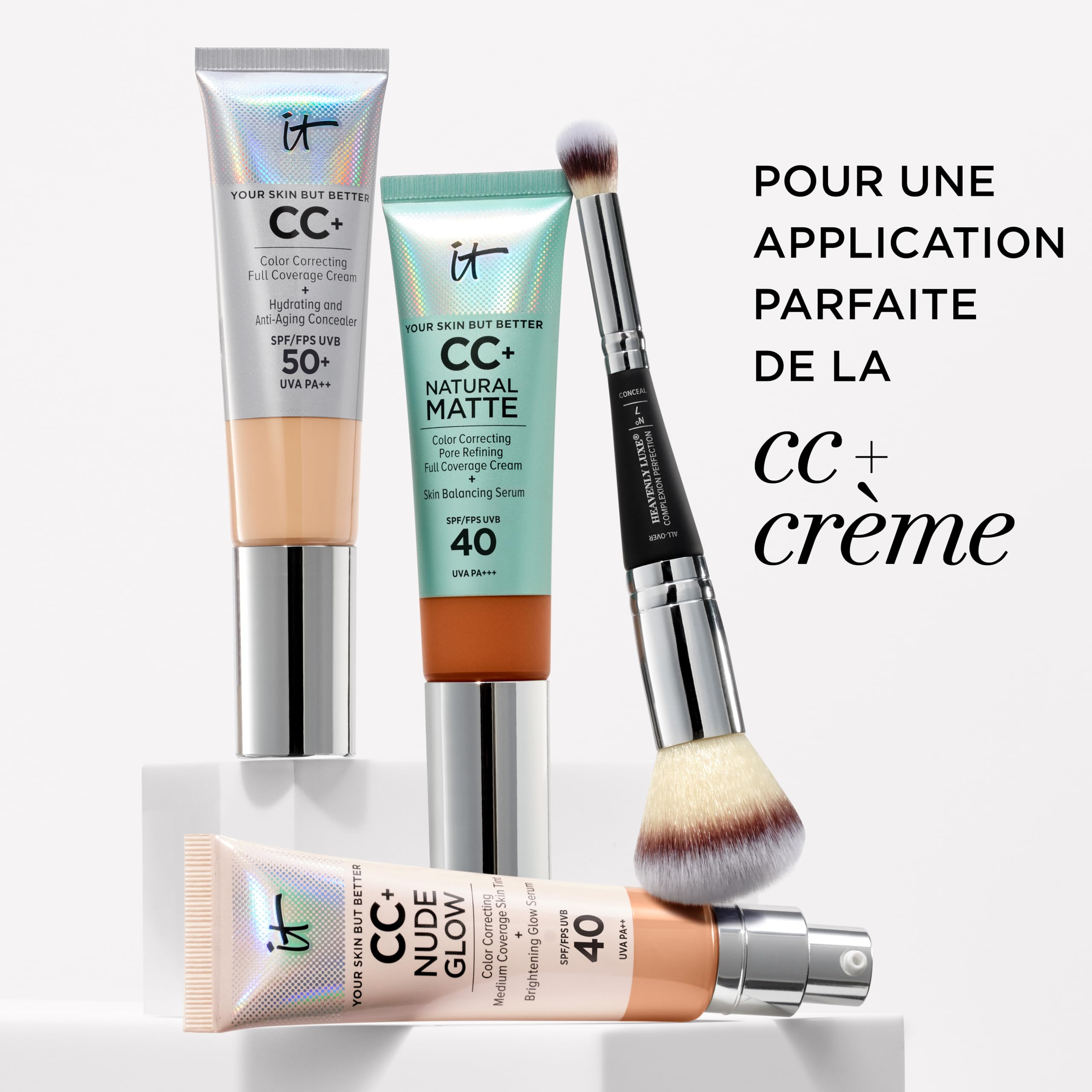 IT Cosmetics, Heavenly Luxe, Pinceau, Fini Naturel Zéro Défauts