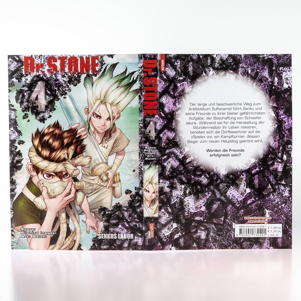 その他 Dr.STONE Amazon | Dr. STONE, Vol. 4: Senku's Lab | Inagaki, Riichiro
