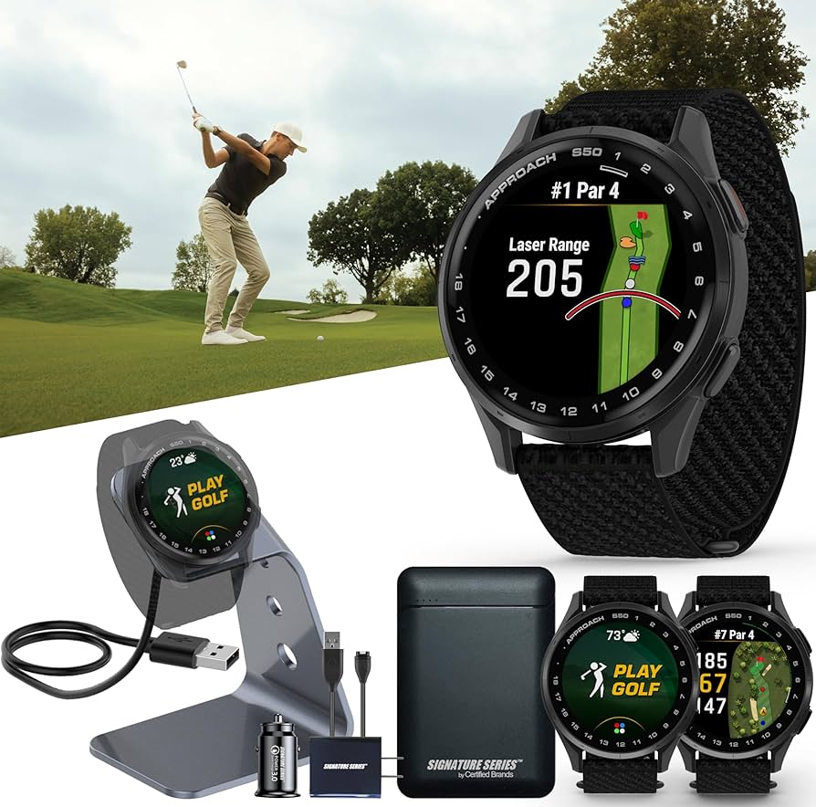 GARMIN GPSゴルフスマートウォッチ approach S50 Amazon.com: Garmin Approach S50 Advanced Golf GPS Smartwatch