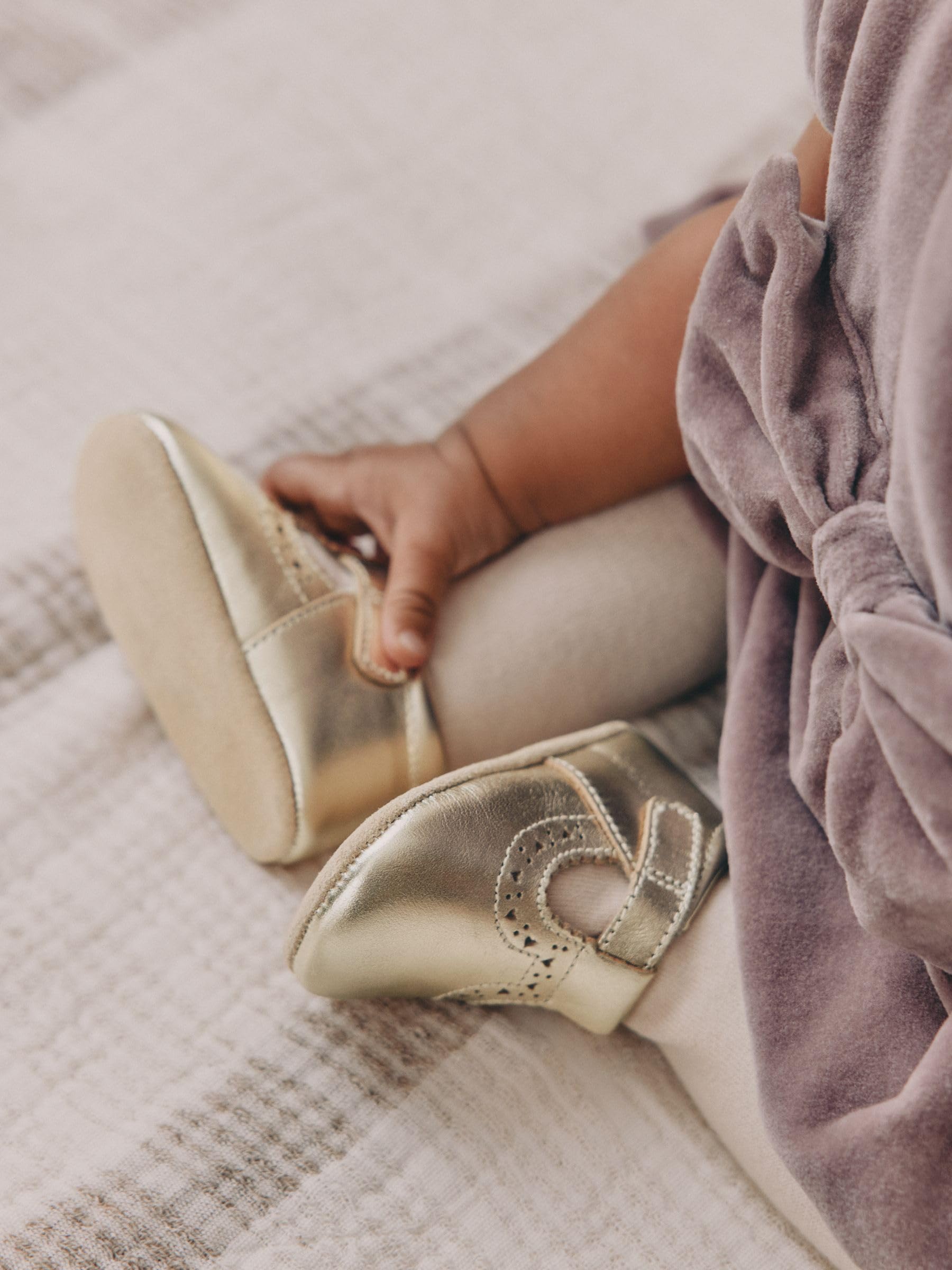 NEXT Bébé Fille Salomés en Cuir bébé
