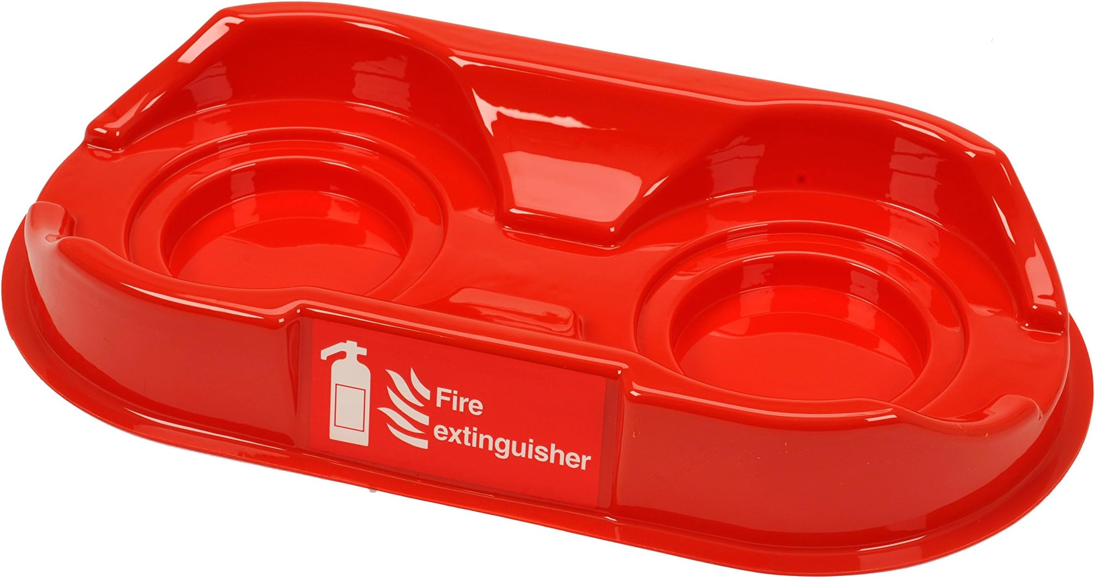 Double Fire Extinguisher Point/Plinth/Stand - Fits All Makes and Models - FireShield
