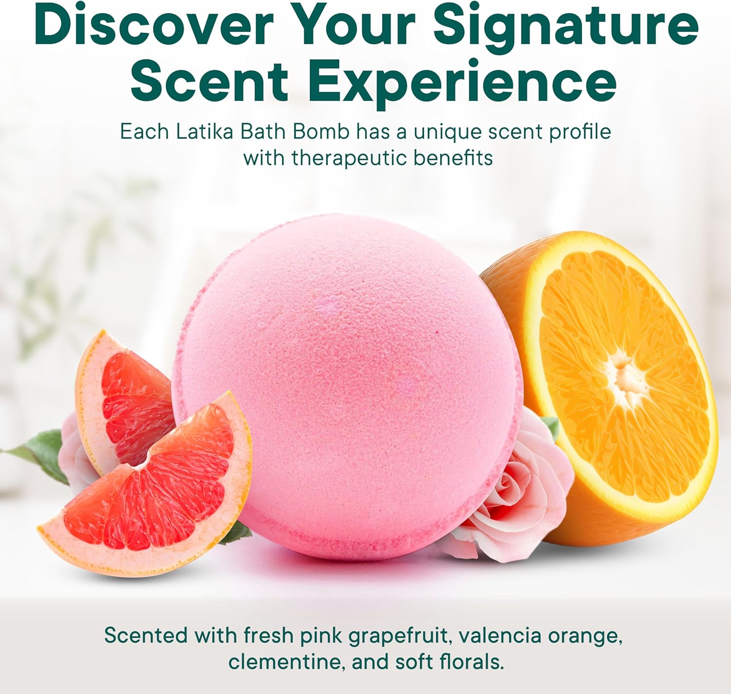 LATIKA Bath bomb princess pink jasmine, 3 Count (Pack of 1) - Image 7