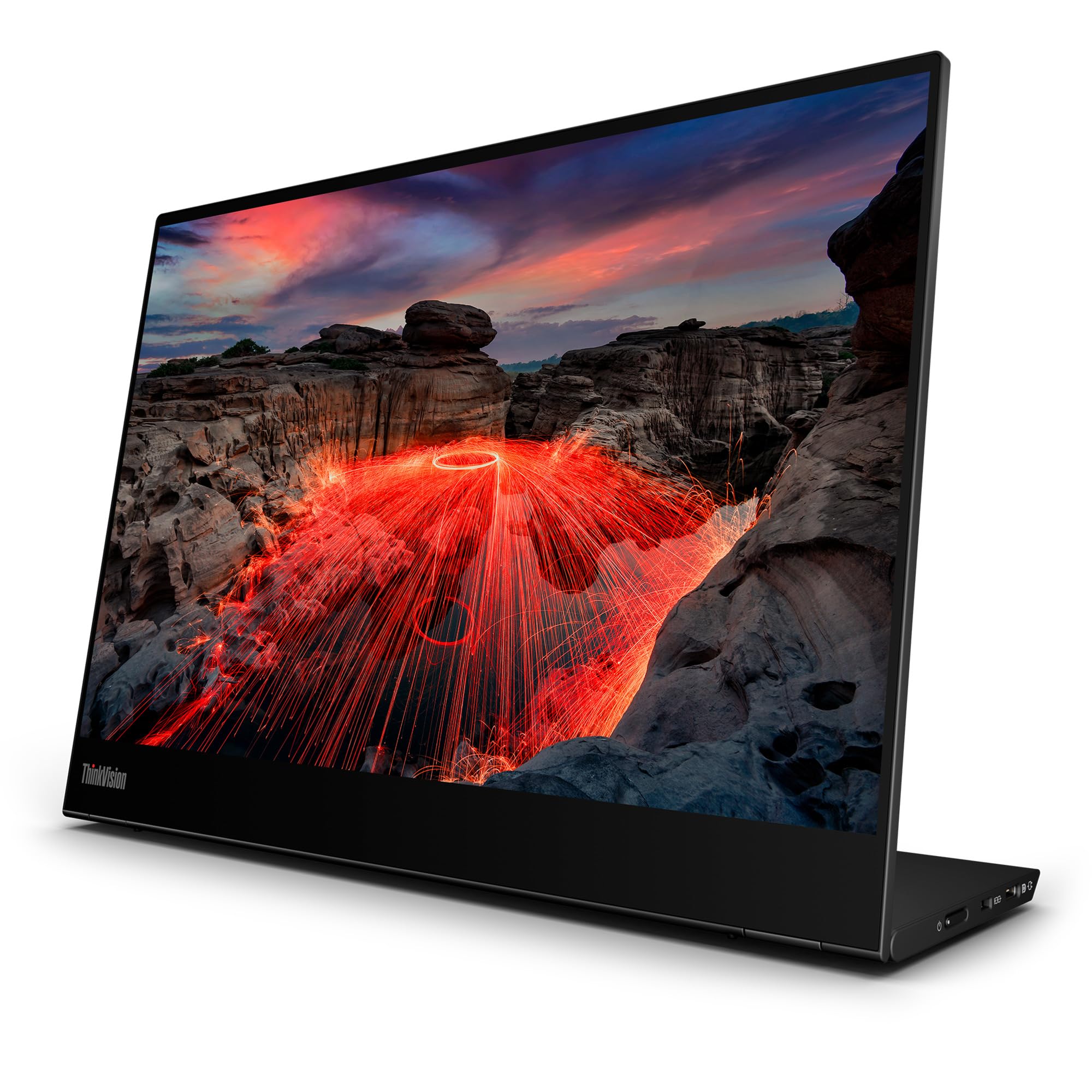 Lenovo - Lenovo　14型 液晶モニター ThinkVision M14d　63AAUAR6JP　黒 ThinkVision 14 inch Portable Monitor - M14d | 63AAUAR6US