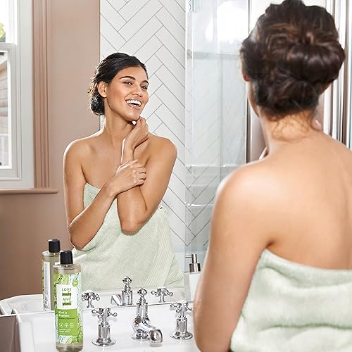 Miniatura 12 de Love Beauty and Planet Jabón corporal a base de plantas refresca y rejuvenece la piel Kiwi y péptidos hechos con limpiadores a base de plantas e